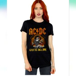 AC/DC Black Graphic T-Shirt